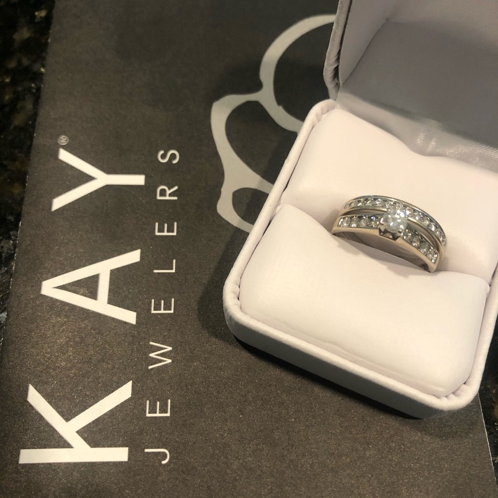 Wedding/ Engagement Ring Pair